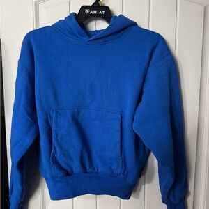 *NEW* Yeezy x GAP Perfect Hoodie Blue Size Small Double Layered YZY